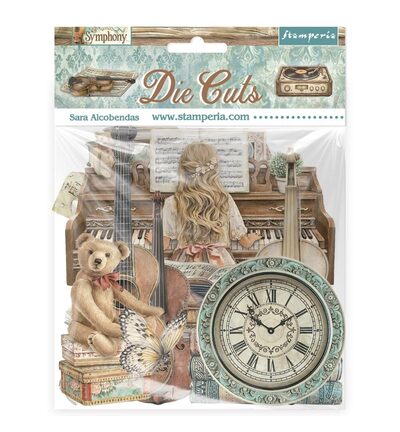 DFLDC136 - Stamperia - Stamperia Die-Cuts – Symphony - 