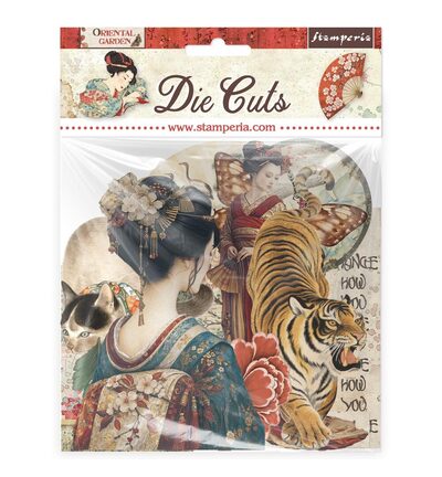 DFLDC139 - Stamperia - Stamperia Die-Cuts – Oriental Garden - 
