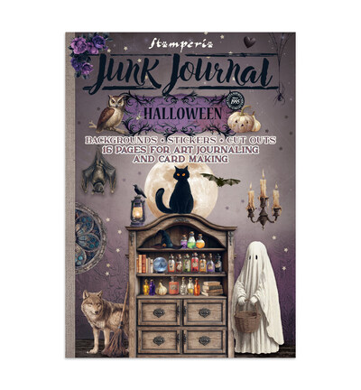 SBJK22 - Stamperia - Stamperia junk journal stickers et découpes – Halloween - 