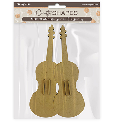 KLSM28 - Stamperia - Stamperia Crafty shapes - Music - 