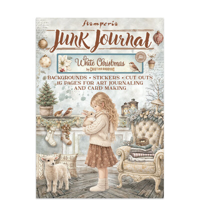 SBJK28 - Stamperia - Stamperia junk journal stickers et découpes – White Christmas - Journals & Sets