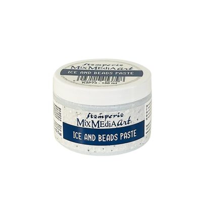 K3P73 - Stamperia - Stamperia pâte Ice and Beads 150 ml - 