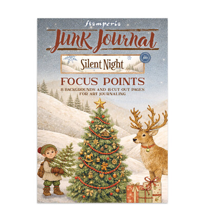 SBJKS06 - Stamperia - Stamperia junk journal Focus Points A5 – Silent Night - 