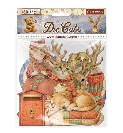 DFLDC140 - Stamperia - Stamperia Die-Cuts – Silent Night - 