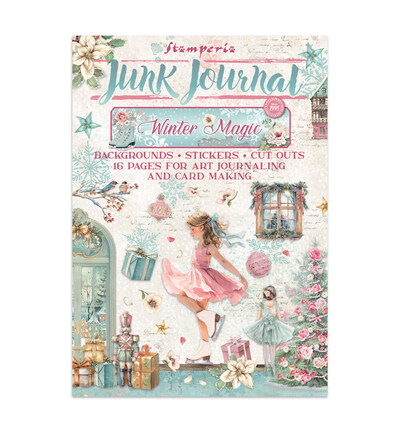 SBJK25 - Stamperia - Stamperia junk journal stickers et découpes – Winter Magic - Journals & Sets