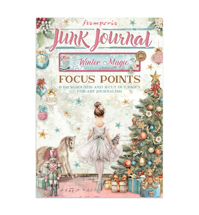 SBJKS04 - Stamperia - Stamperia junk journal Focus Points A5 – Winter Magic - Journals & Sets