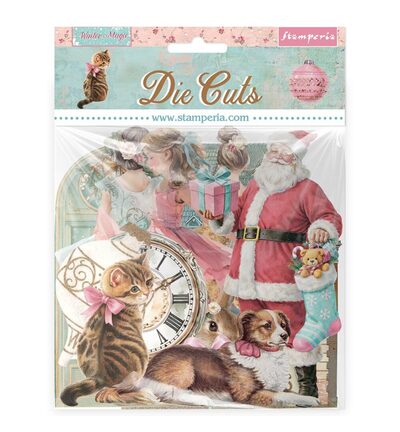 DFLDC138 - Stamperia - Stamperia Die-Cuts – Winter Magic - Ephemera & Die Cut