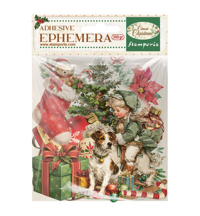 DFLCT85 - Stamperia - Stamperia éphéméra – Classic Christmas - Ephemera & Die Cut