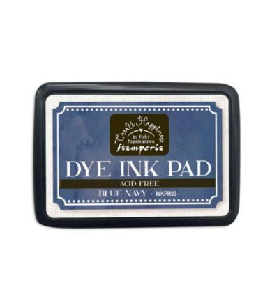 WKPR03 - Stamperia - Stamperia encreur – Create Happiness Blue Navy - 