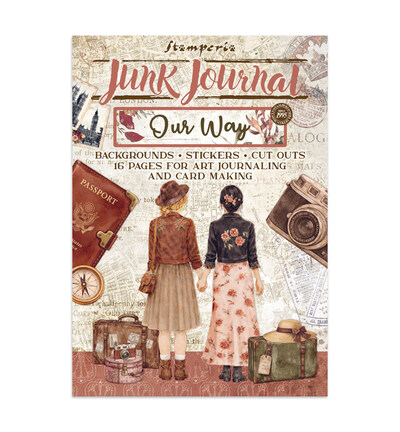 SBJK30 - Stamperia - Stamperia junk journal stickers et découpes – Our Way - 