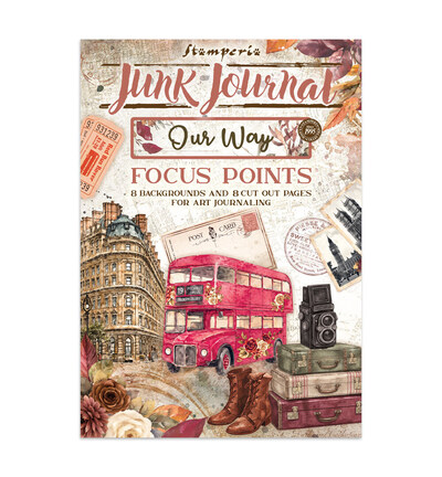 SBJKS09 - Stamperia - Stamperia junk journal Focus Points A5 – Our Way - 