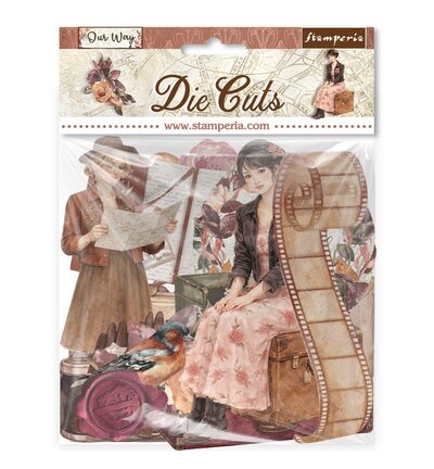 DFLDC143 - Stamperia - Stamperia Die-Cuts – Our Way - 