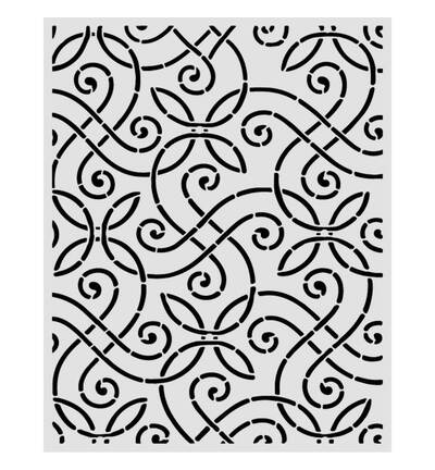 KSTD224 - Stamperia - Stamperia pochoir 20x25 cm – Our Way Artistic pattern - 