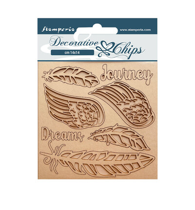 SCB139 - Stamperia - Stamperia chips décoratifs 14x14 cm – Our Way Journey - SCB139 - Stamperia - Stamperia chips décoratifs 14x14 cm – Our Way Journey -