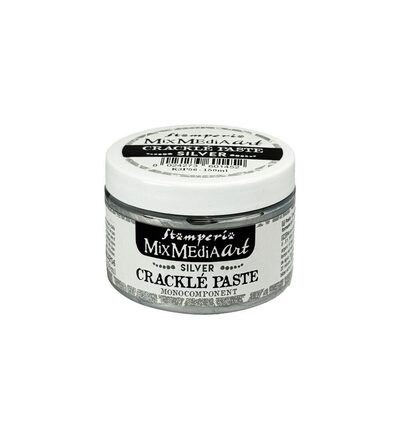 K3P56 - Stamperia - Pâte craquelée Argent 150ml - Crackle