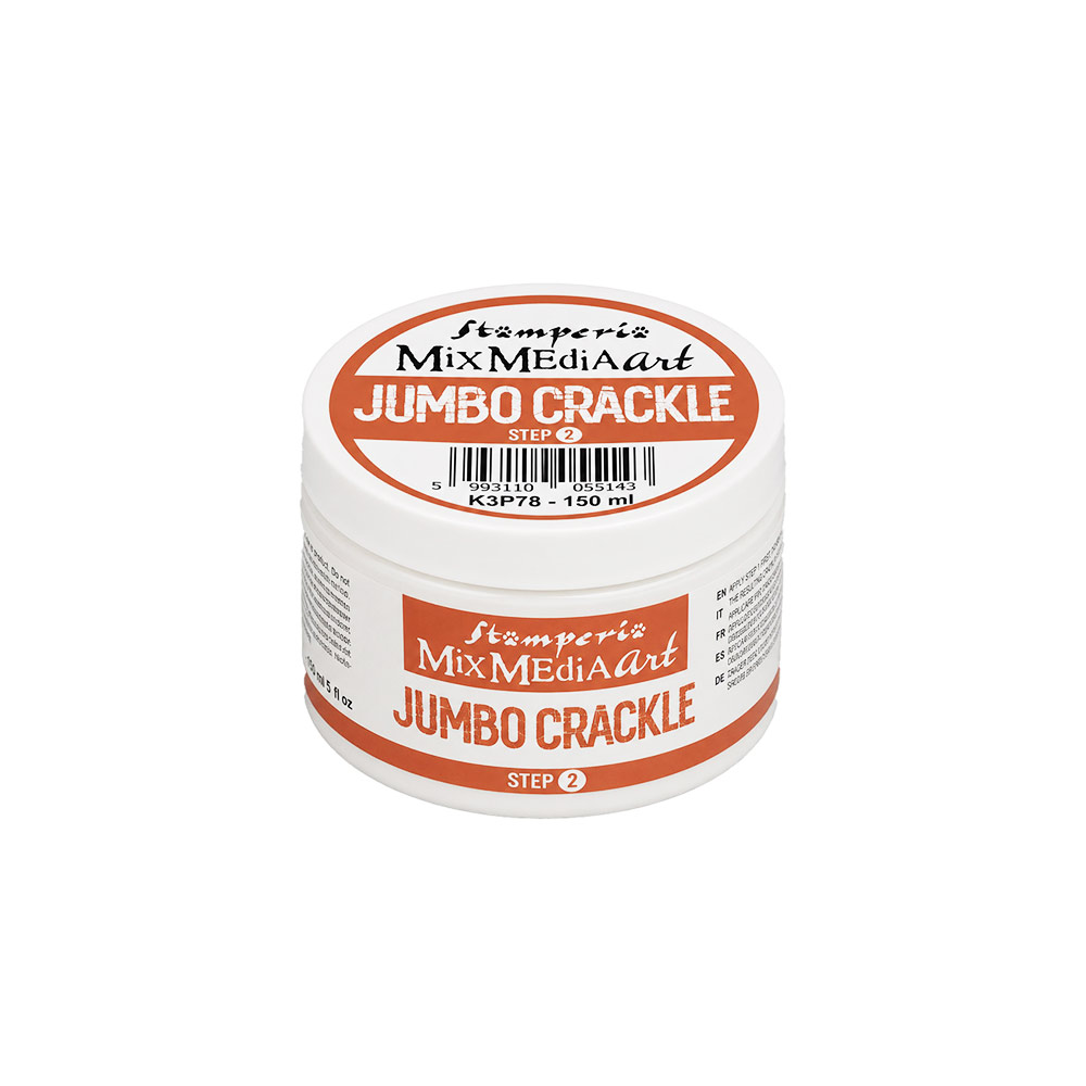 K3P78 - Stamperia - Stamperia Jumbo Crackle step 2 ml 150 – Furry Friends 2 - 