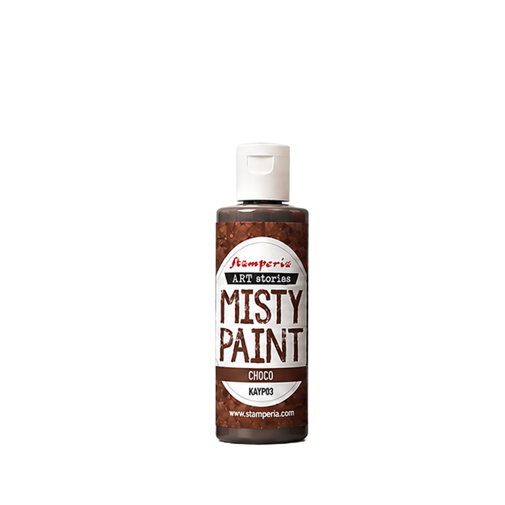 KAYP03 - Stamperia - Stamperia Misty Paint 25ml Choco – Furry Friends 2 - 