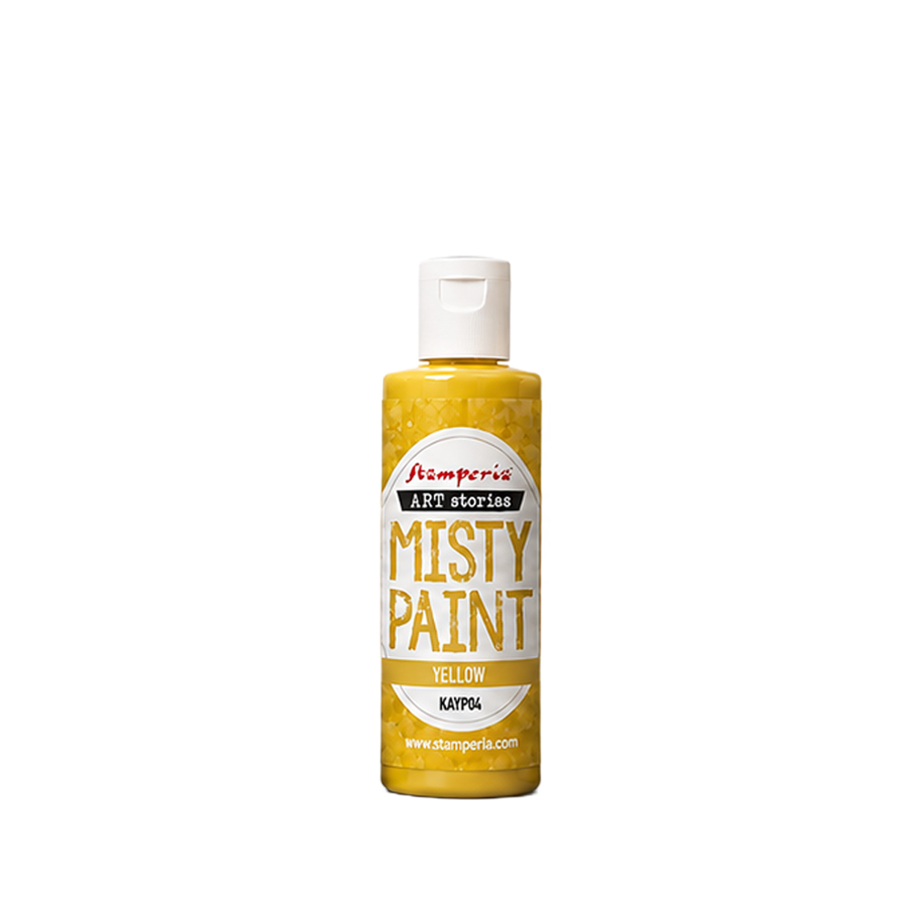 KAYP04 - Stamperia - Stamperia Misty Paint 25ml Yellow – Furry Friends 2 - 
