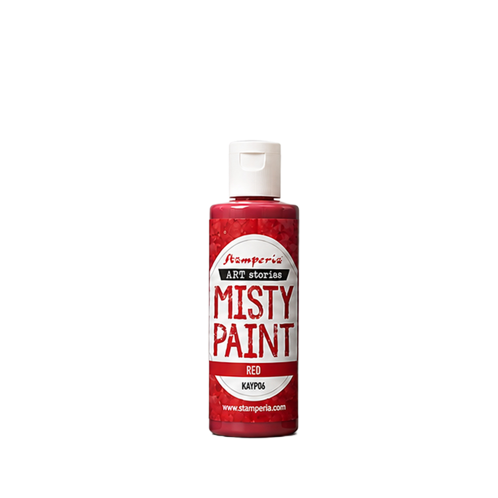 KAYP06 - Stamperia - Stamperia Misty Paint 25ml Red – Furry Friends 2 - 