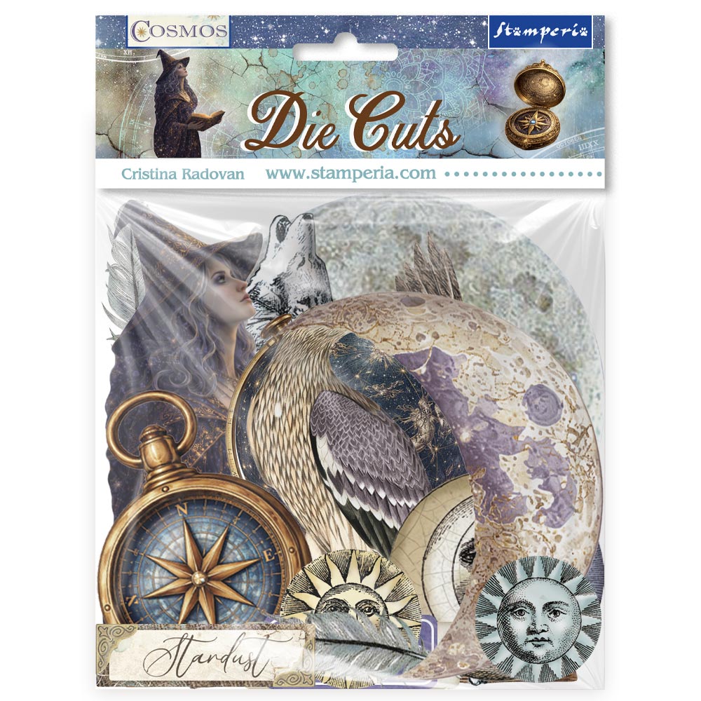 DFLDC142 - Stamperia - Stamperia Die-Cuts – Cosmos - 