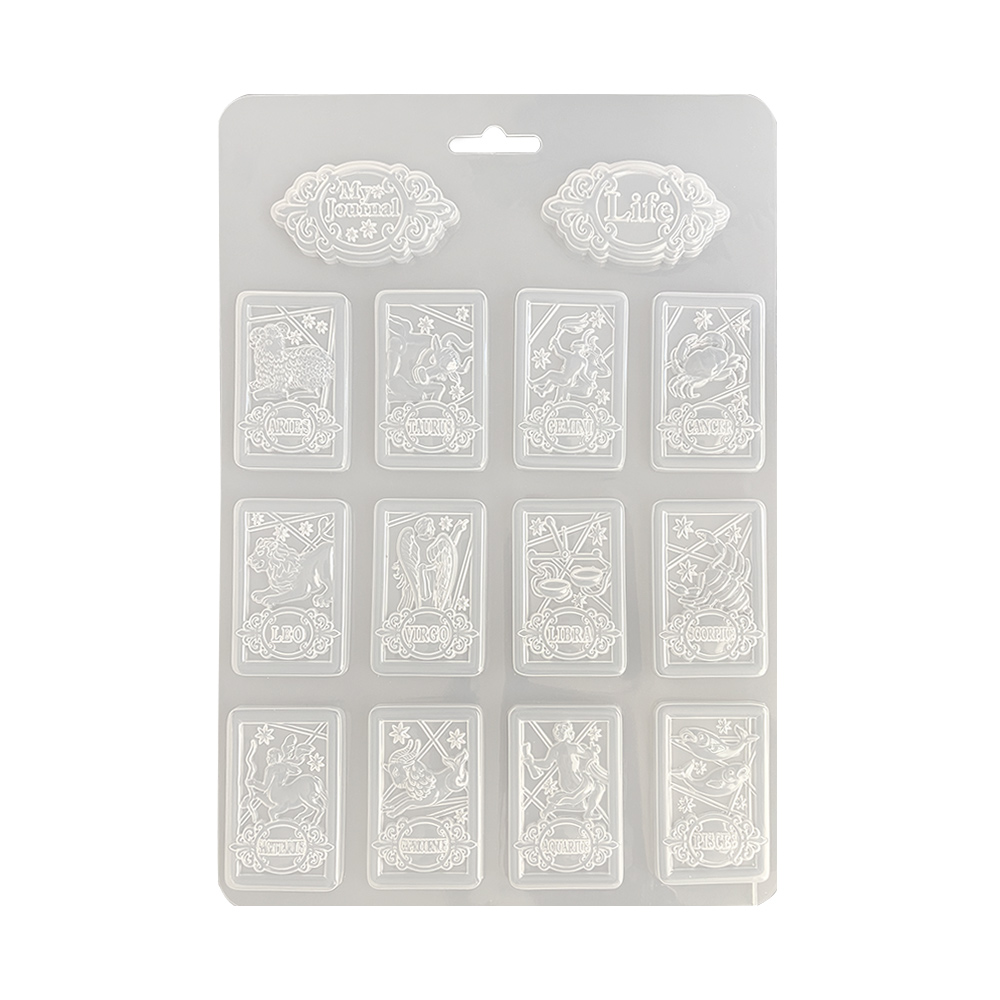 K3PTA4548 - Stamperia - Stamperia Soft Mould A4 – Cosmos Infinity Zodiac - Moules K3PTA4548 - Stamperia - Stamperia Soft Mould A4 – Cosmos Infinity Zodiac - Moules