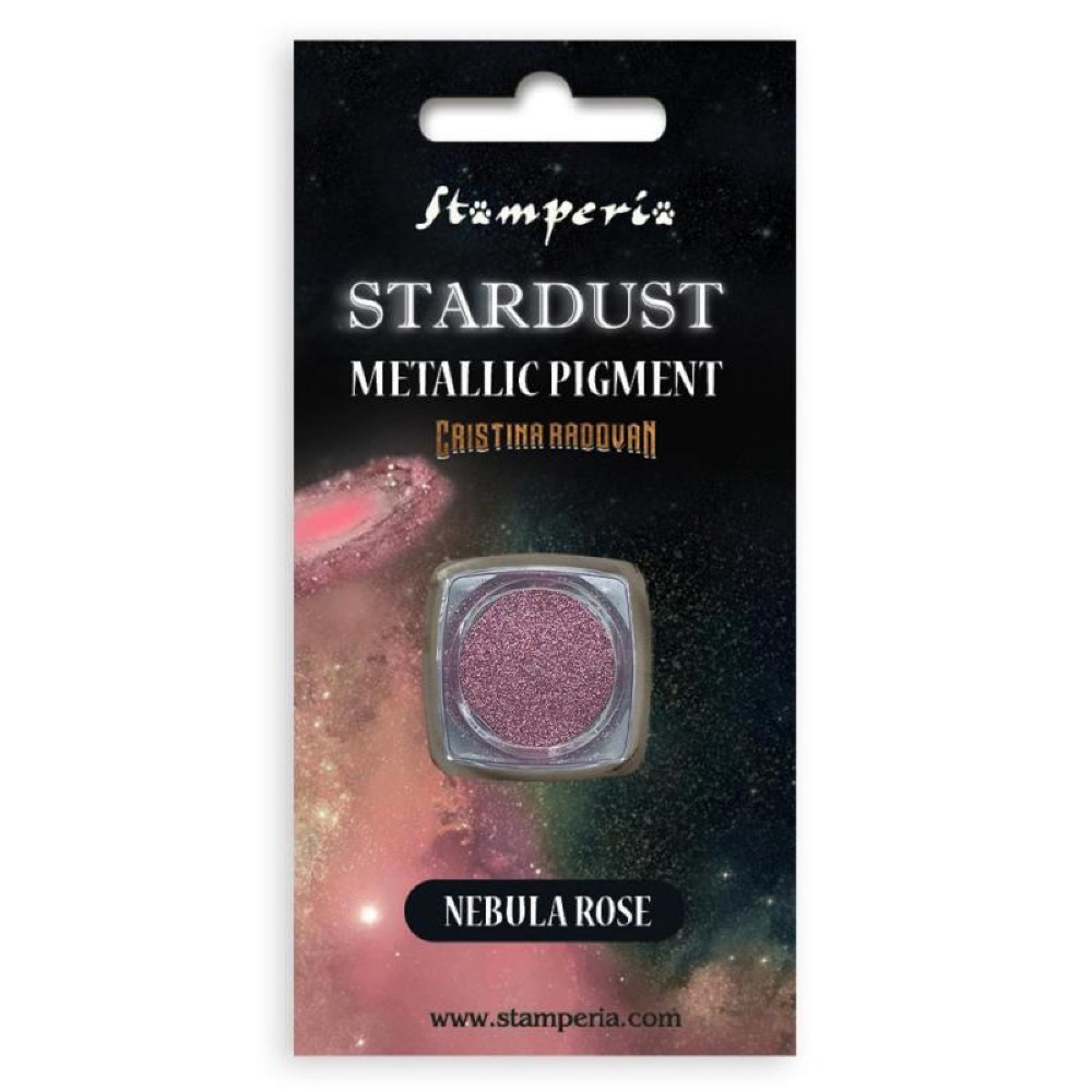 KAPRB05 - Stamperia - Stamperia Stardust Pigment 0,5g Nebula rose – Stamperia Basics - Pigments KAPRB05 - Stamperia - Stamperia Stardust Pigment 0,5g Nebula rose – Stamperia Basics - Pigments