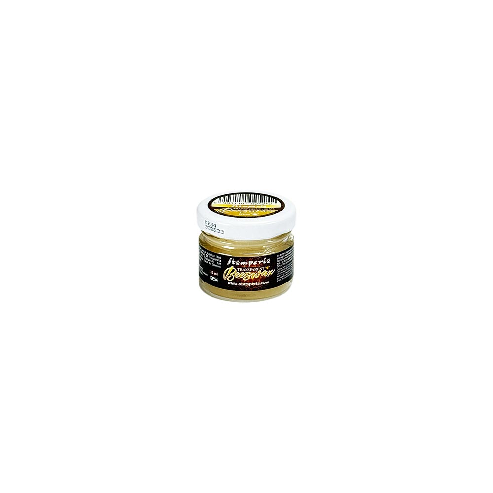 KE54 - Stamperia - Stamperia cire d'abeille transparente 20ml – Stamperia Basics - Antiquing Wax KE54 - Stamperia - Stamperia cire d'abeille transparente 20ml – Stamperia Basics - Antiquing Wax