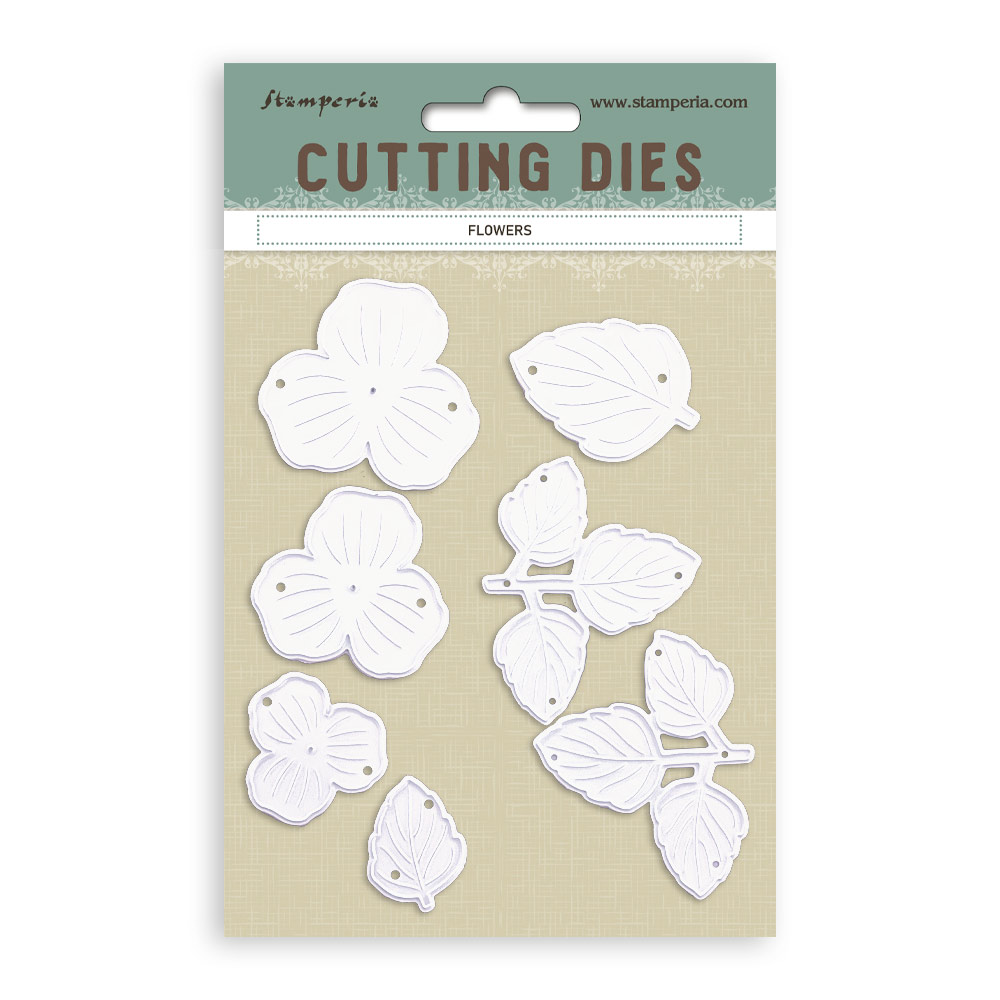 SFT01 - Stamperia - Stamperia Matrices de découpe – Flowers - Cutting Dies
