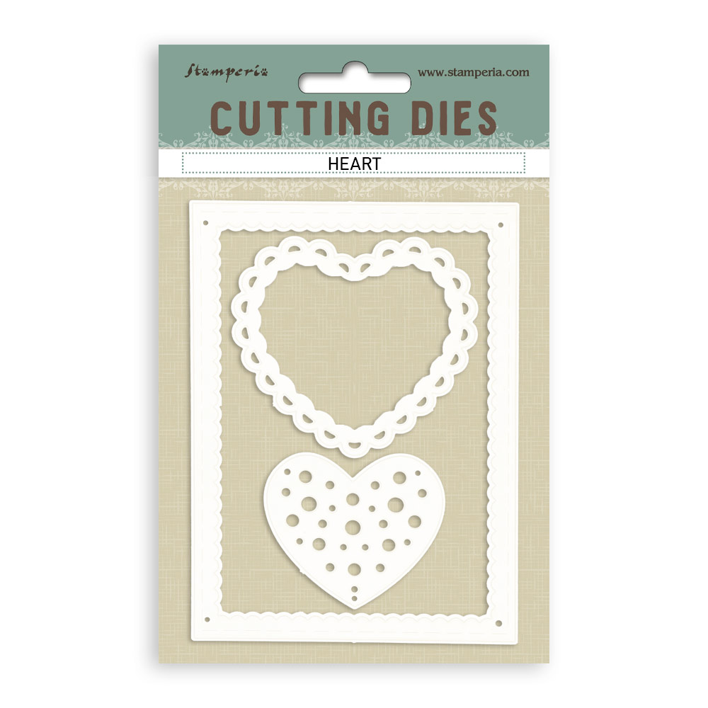 SFT14 - Stamperia - Stamperia Matrices de découpe – Heart - Cutting Dies