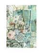 Stamperia Papier de riz A4 – Wonderland Floral Corner