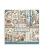 Stamperia petit bloc scrapbooking 20,3x20,3 cm – White Christmas