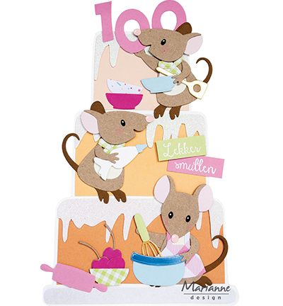 COL1493 - Marianne Design - Eline's Kitchen accessories - Manger, boire - Detail 3