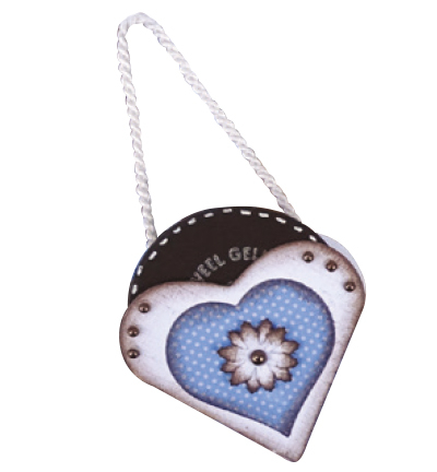 WPD001 - Nellie's Choice - Wrapping Dies boite cadeau-1 Coeur - Enveloppe, boîte - Detail 1