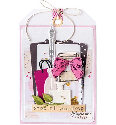 LR0759 - Marianne Design - Beauty products - Choses de dame - Detail 2