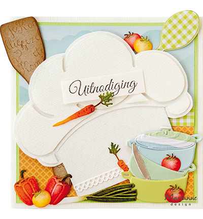 LR0706 - Marianne Design - Vegetables - Manger, boire - Detail 2