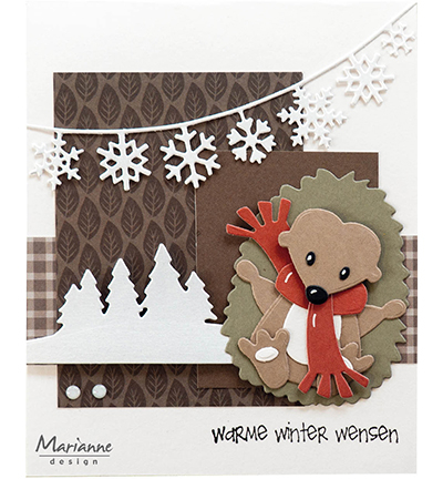 CR1604 - Marianne Design - Slimline forest horizons - Ciel, paysage, horizon - Detail 1