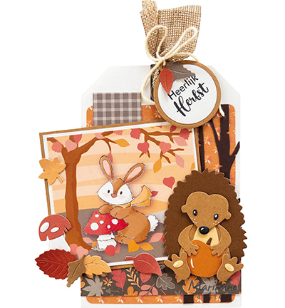 COL1516 - Marianne Design - Eline's Happy Hedgehog - Animaux - Detail 3