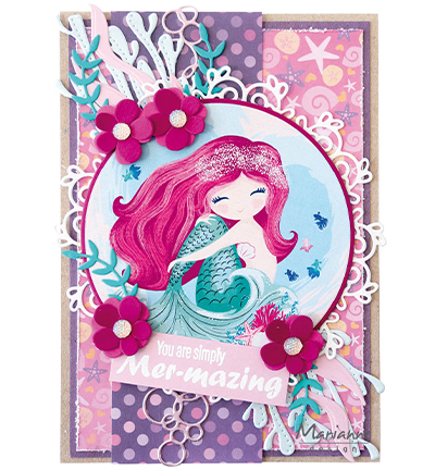 LR0660 - Marianne Design - Coral set - Mer / plage - Detail 2