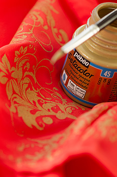 295-063 - Pebeo - Brique Moire - SetaColor Opaque - Detail 1