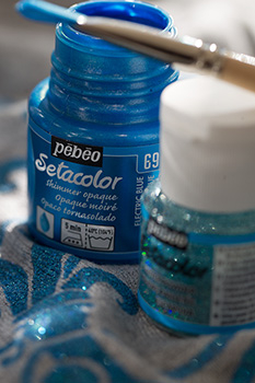 295-063 - Pebeo - Brique Moire - SetaColor Opaque - Detail 2