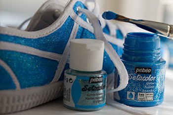 329-204 - Pebeo - Paillettes Diamond - SetaColor Tissus clairs - Detail 1