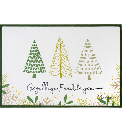 CS1144 - Marianne Design - Silhouette Art - Pine - Silhouette  - Detail 1