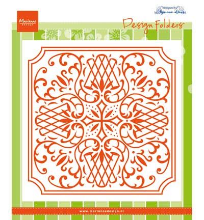 DF3426 - Marianne Design - Anja's Square - Design Folder - Detail 1