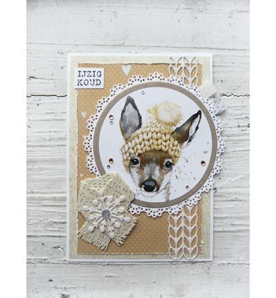 LR0439 - Marianne Design - Knitted scarf - Vêtements, chaussures - Detail 1