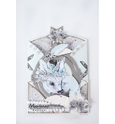 LR0485 - Marianne Design - Petra's oval & corners - Creatables - Detail 2