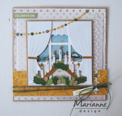 CR1427 - Marianne Design - Candle bridge - - Detail 1 CR1427 - Marianne Design - Candle bridge - - Detail 1