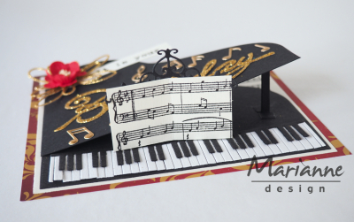 LR0501 - Marianne Design - Piano - Creatables - Detail 1