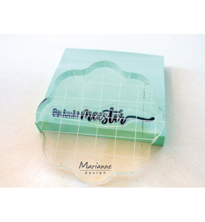 LR0012 - Marianne Design - Acrylic stamp bloc (small) - Acrylic Block - Detail 1
