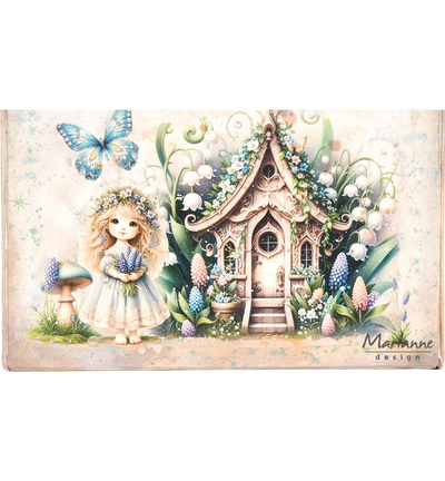 FB2509 - Marianne Design - Art Journaling spring set by Fairybells - Art journaling - Detail 2