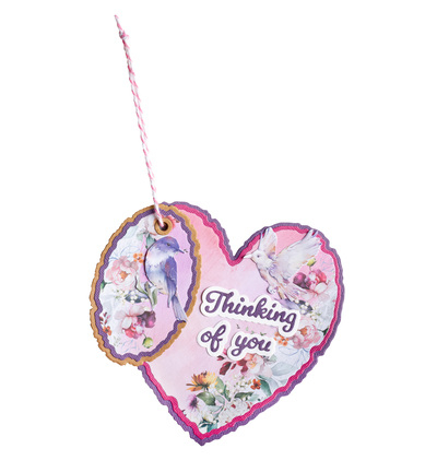 SL-ES-CD1091 - StudioLight - Torn Edge Tag oval Essentials nr. 1091 - Torn Edge - Detail 1